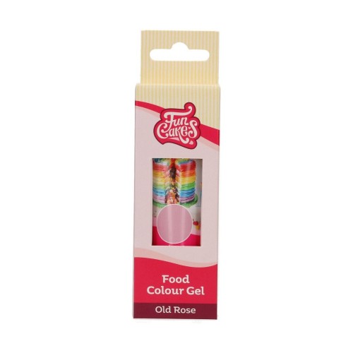 FunCakes food colour gel -  Old rose  30g