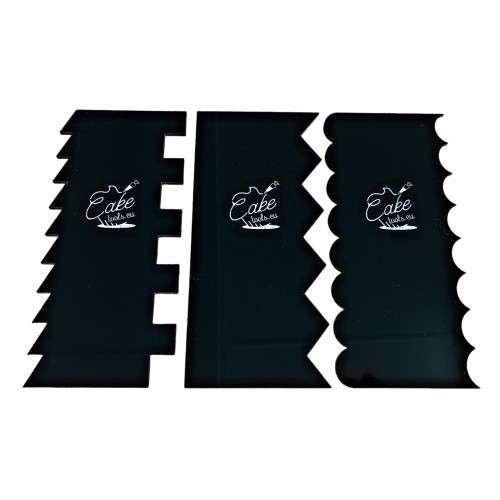 CakeTools pastry cards Large - 3pcs