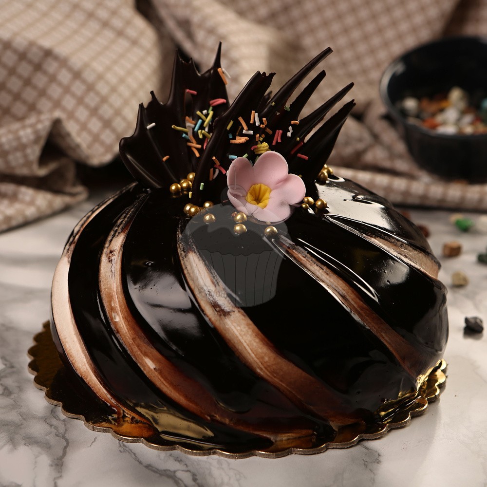 MIRALL mirror glaze with high gloss - DARK CHOCOLATE - CIOCCOLATO FONDENTE - 250g