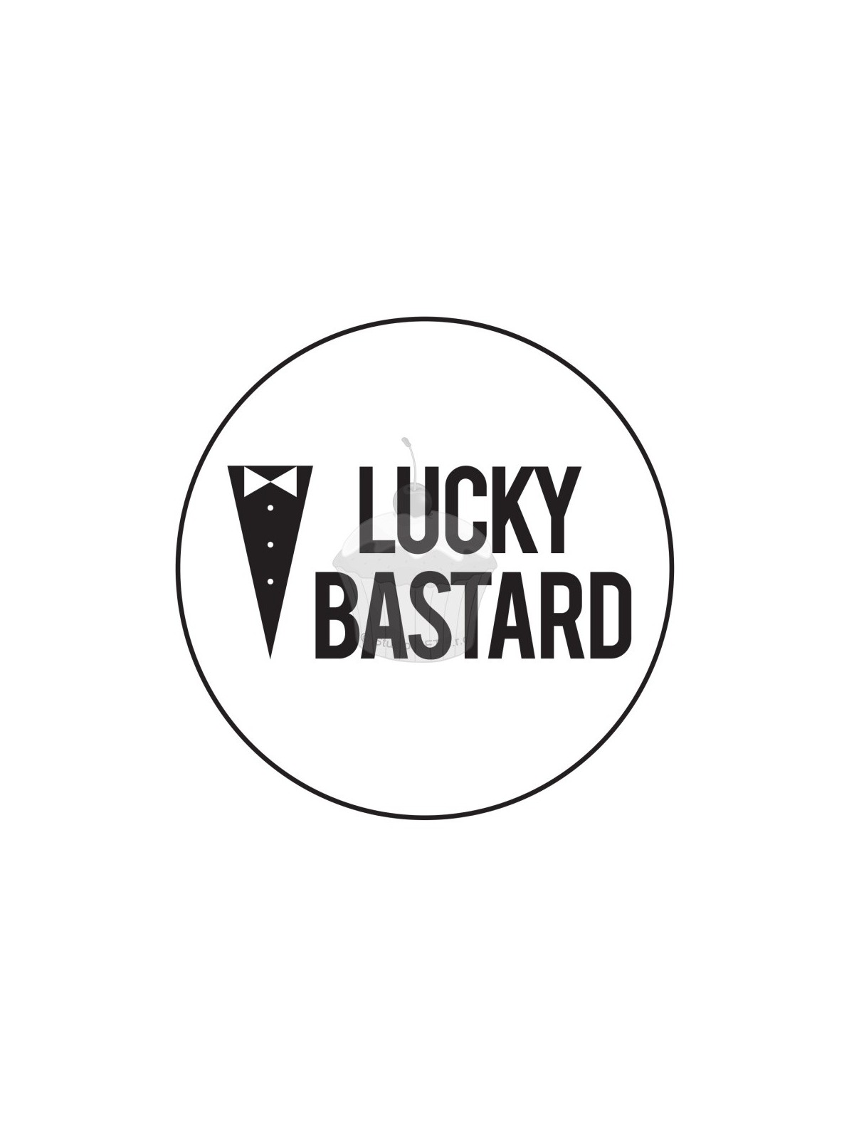 Jedlý papier "Lucky Bastard" A4.