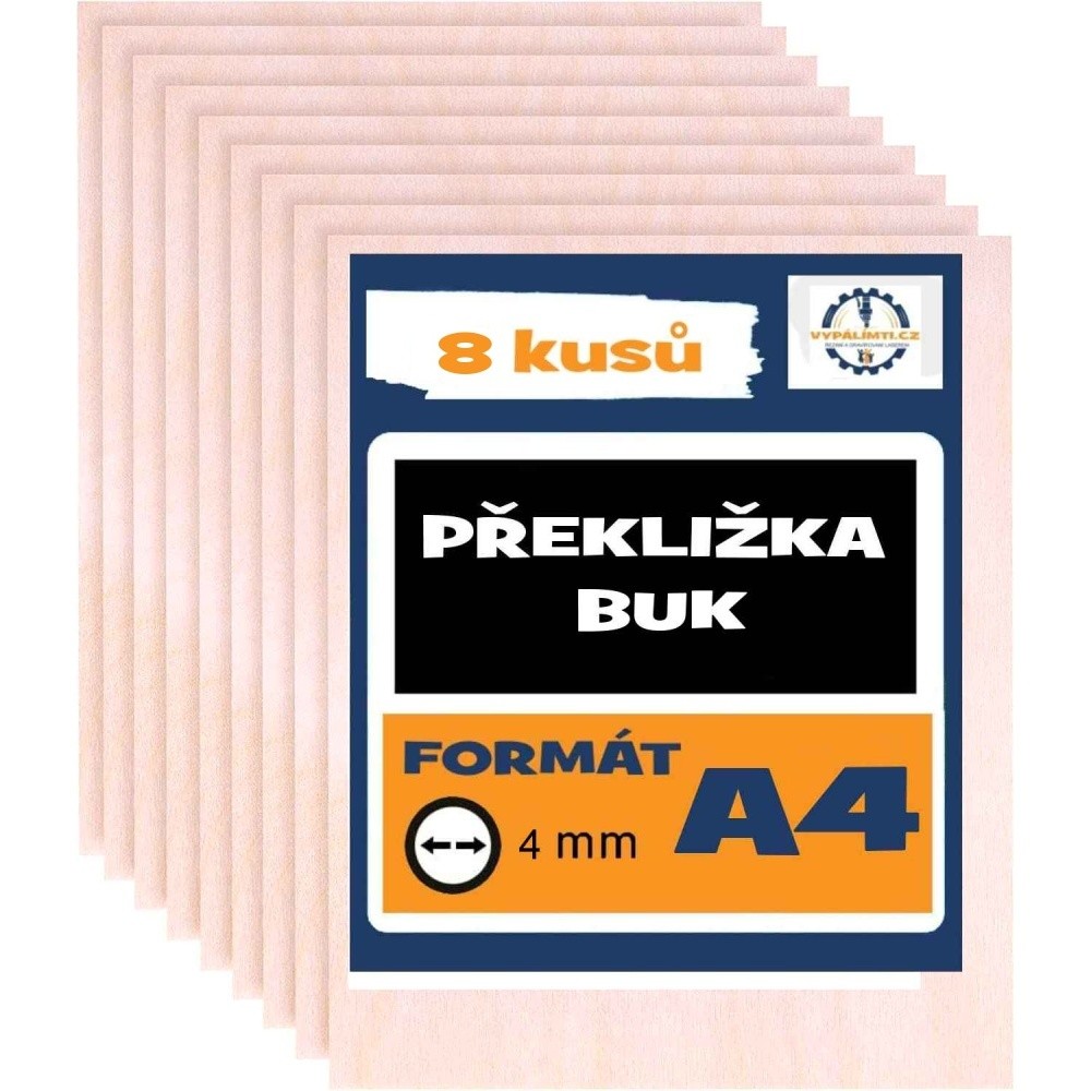 Sklejka Buk AB/BB A4 - 8 szt.