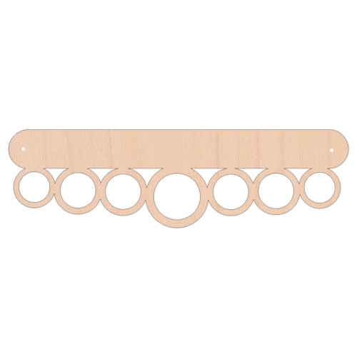 Wooden medal hanger - 07