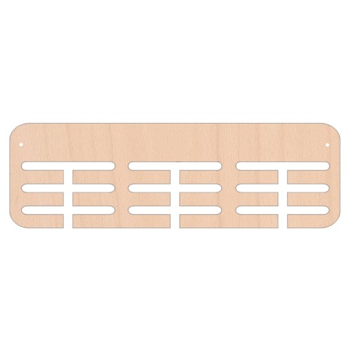 Wooden medal hanger - 11