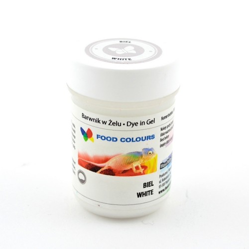 Food Colours - Gel color white extra 35 g