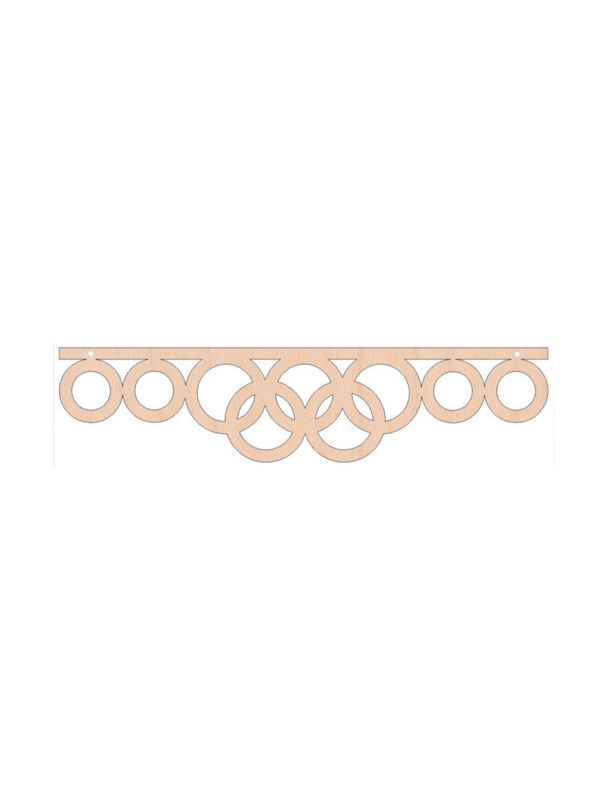 Wooden medal hanger - 26