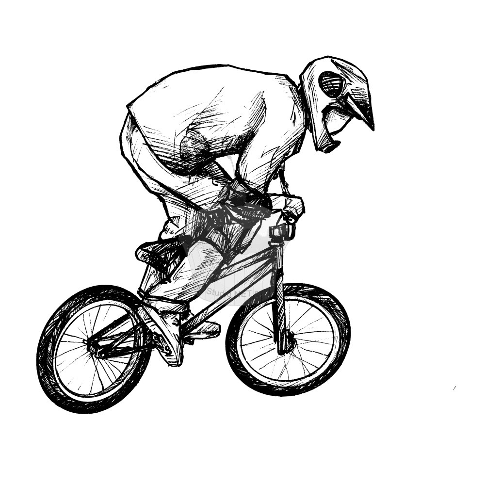 Jedlý papír "Cyklista 10" - A4