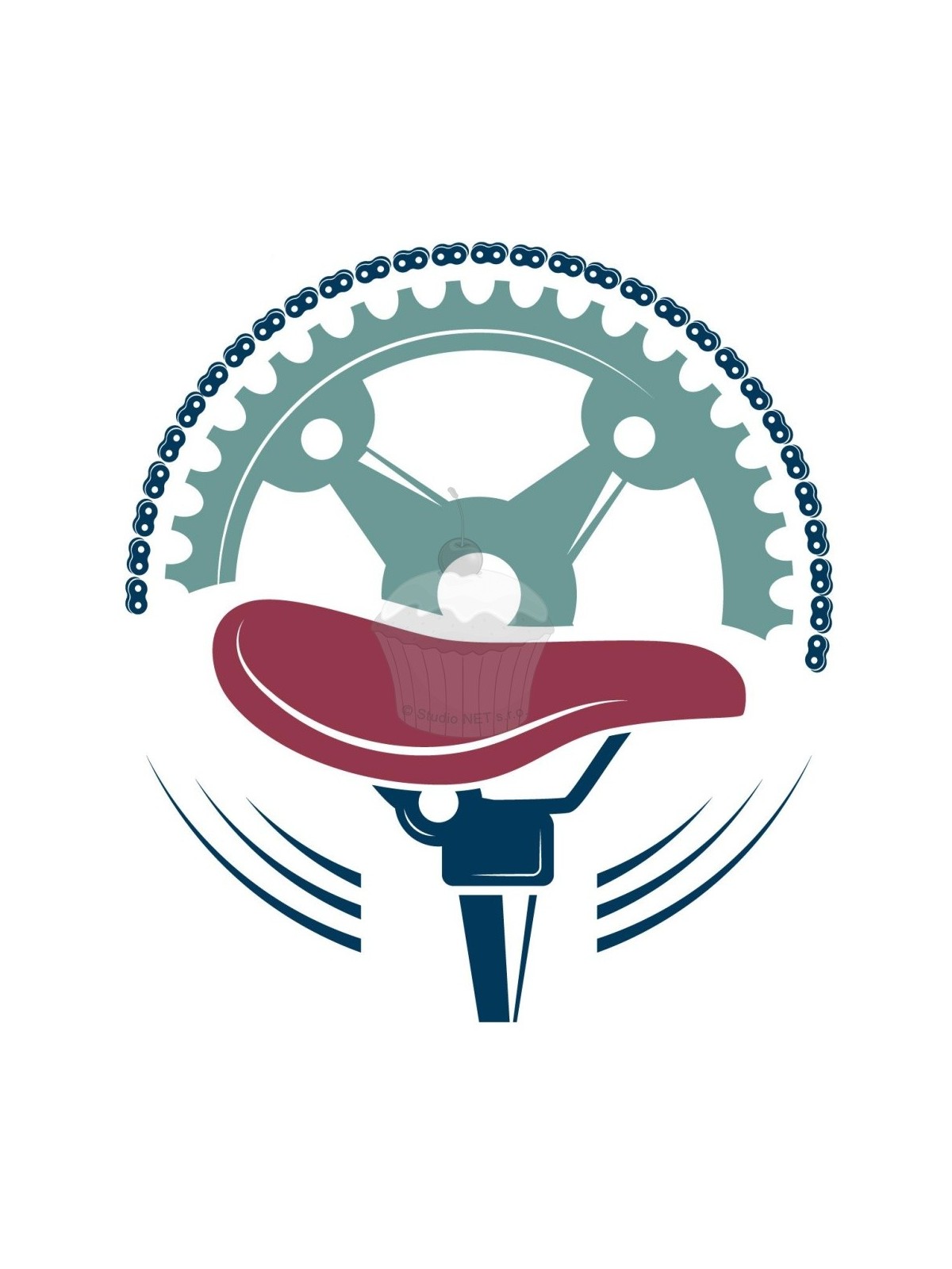 Jedlý papier "Cyklo logo" - A4