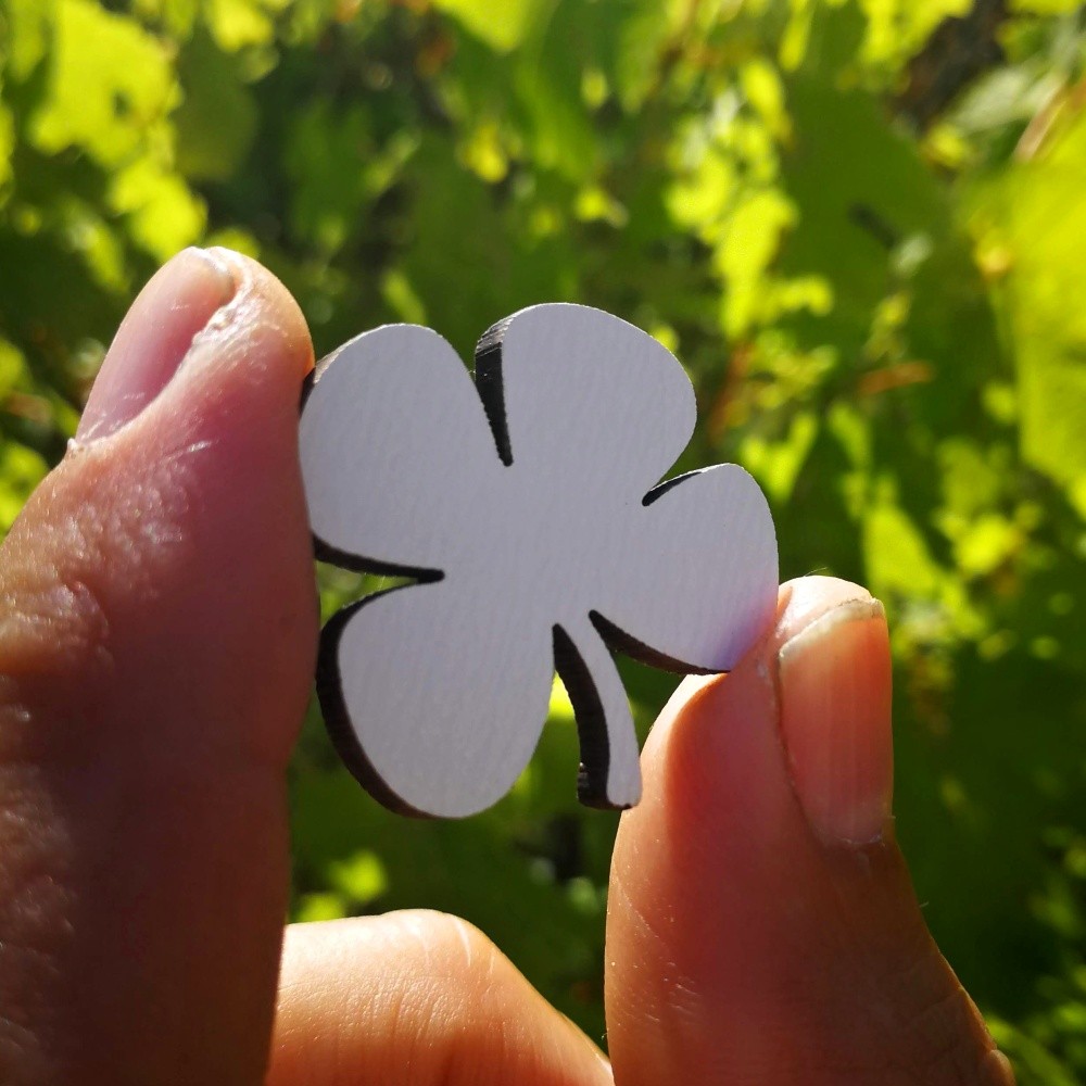 Four-leaf clover - 3cm/20 pcs