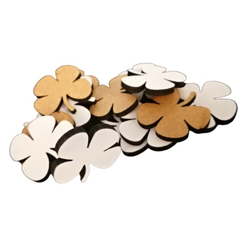 Four-leaf clover - 3cm/20 pcs