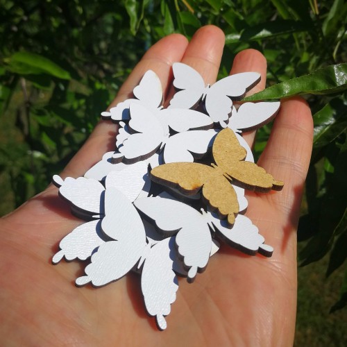 Butterfly - 4cm/10pcs