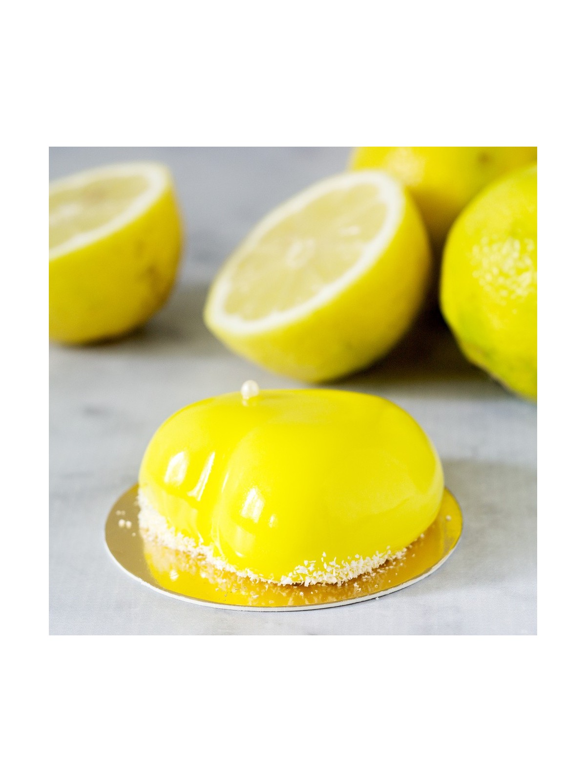 Spiegelglasur mit hohem Glanz - Zitrone - Limone - 250g