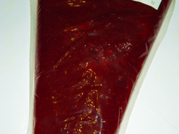 SLEVA: Malinový gel - ovocná náplň - 1kg