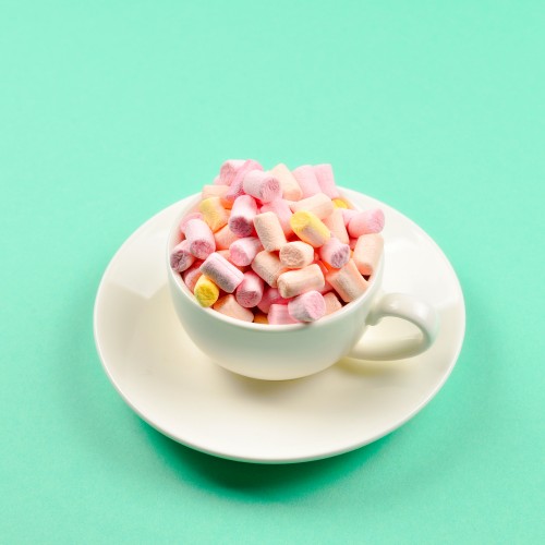 Dekoracja cukrowa - Marshmallows mini - 200g