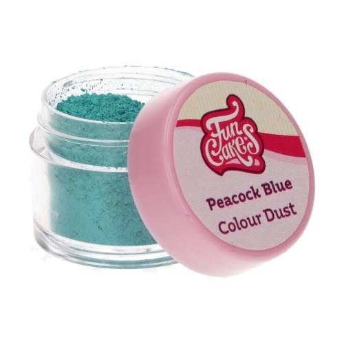 FunCakes Powder Color - Peacock Blue