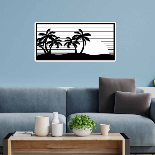 Obraz na zeď - Palmová pláž