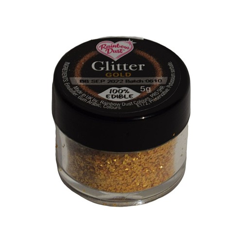 Edible Glitter - Gold - golden 5g