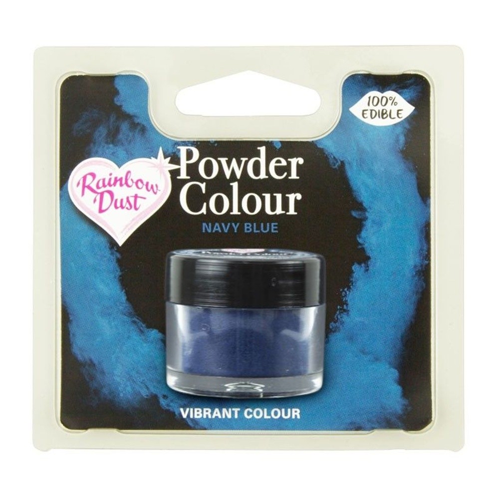 Wohnungsfarbe Rainbow Dust - Marineblau - blau 1-5g