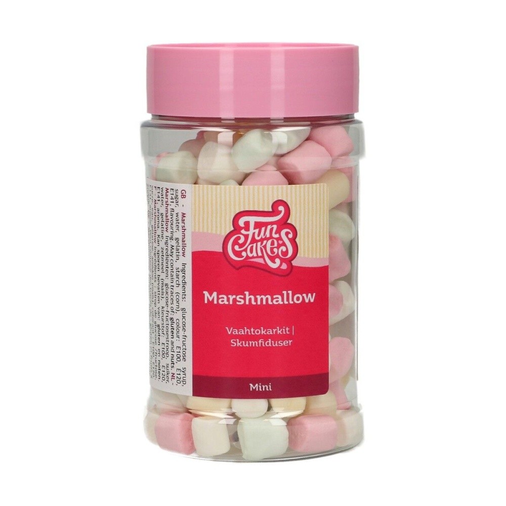 Dekoracja cukrowa FunCakes - Marshmallows mini - 50g