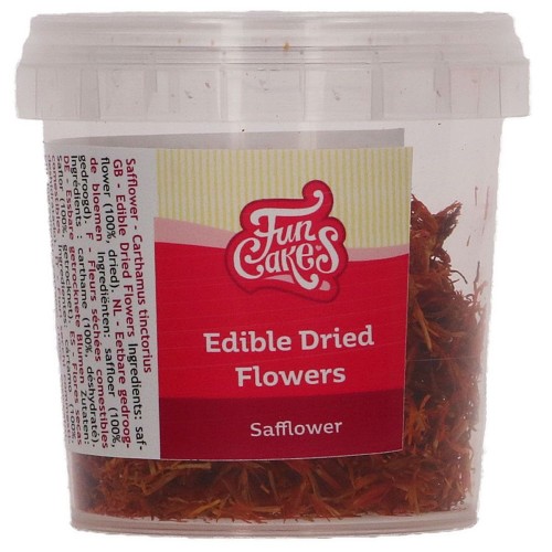 FunCakes edible dried flowers - Safflower   - 5g