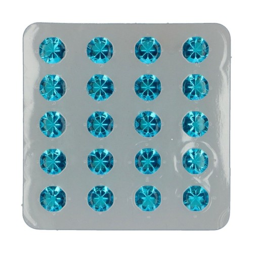 FunCakes - Modré jedlé želé diamanty 10mm