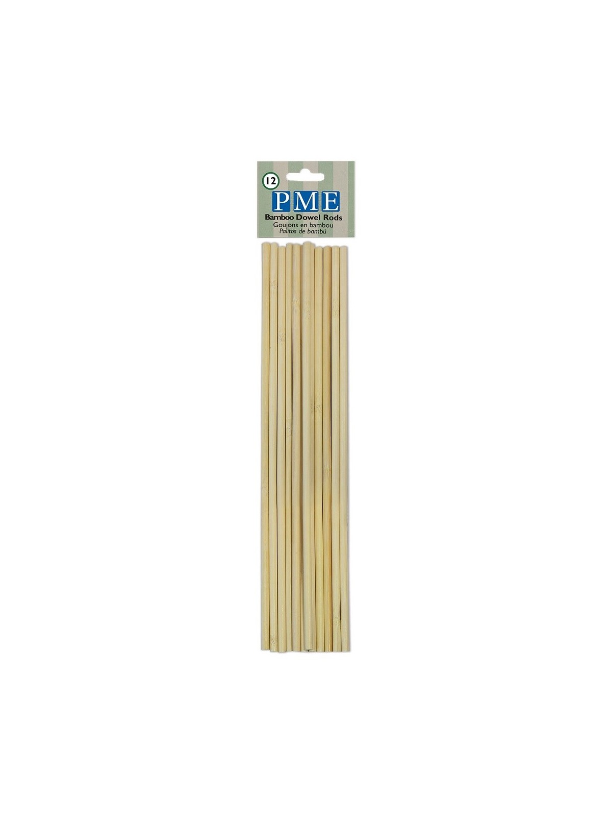 PME Dowel Rods Bamboo pk/12