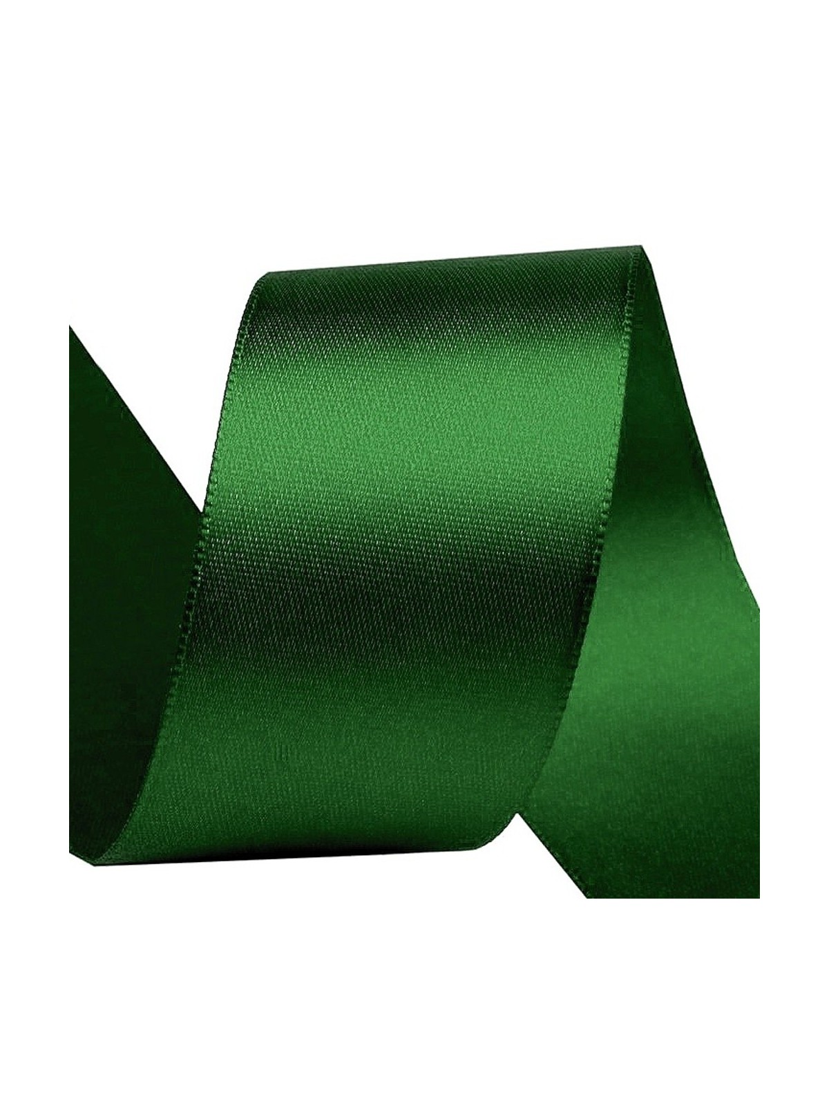 Satin ribbon - green - 5m/ 40mm