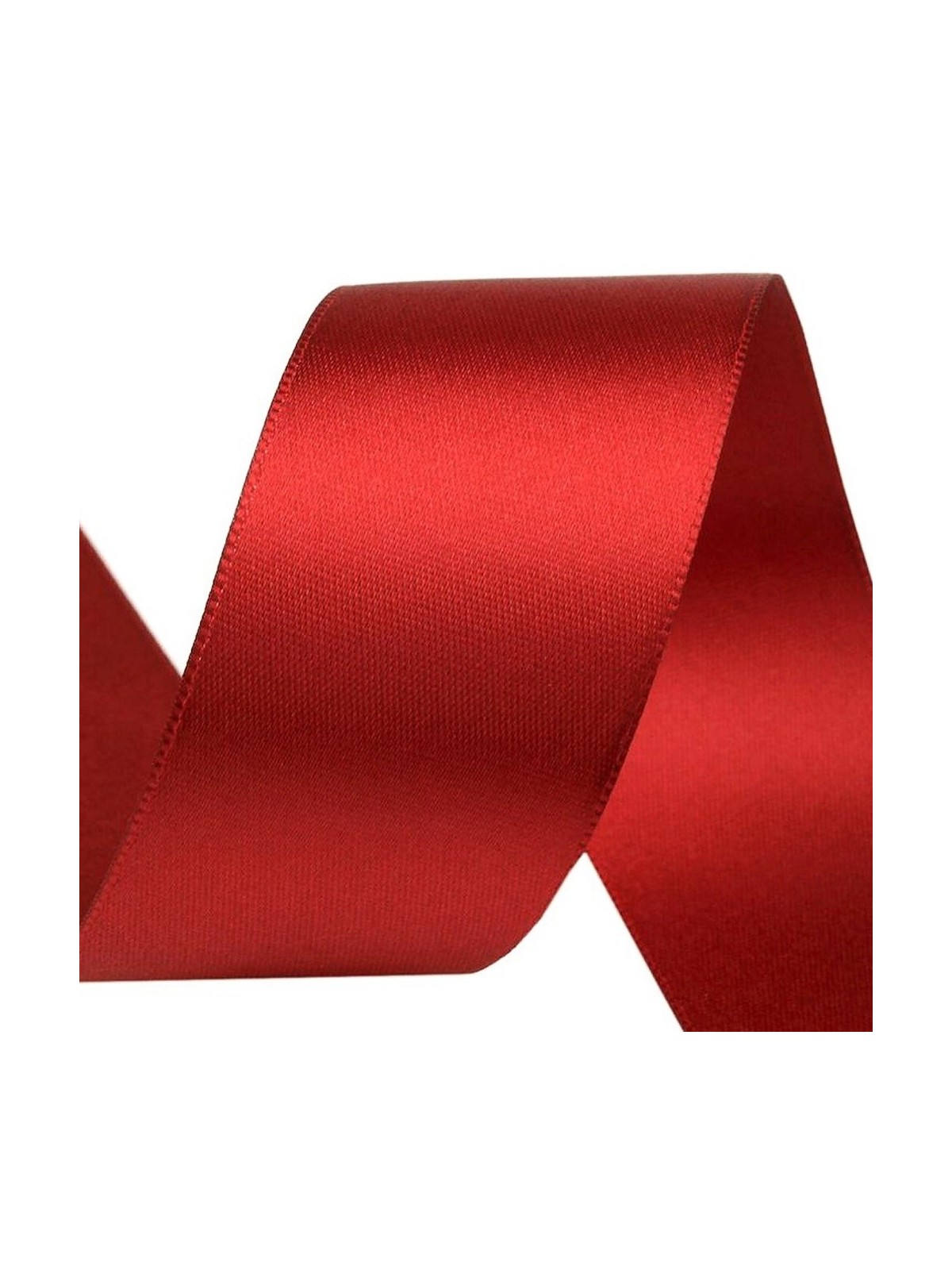 Atlas double-sided ribbon - red - 5m/40mm