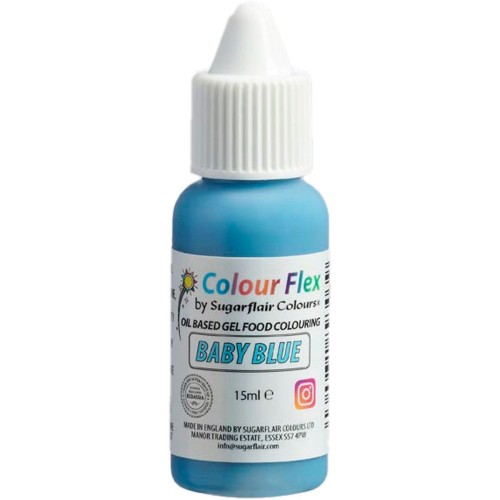 Sugarflair Colourflex - baby blue - modrá