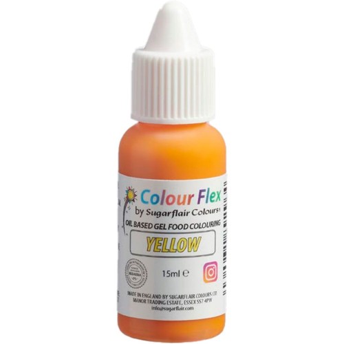 Sugarflair Colourflex –  yellow - gelb