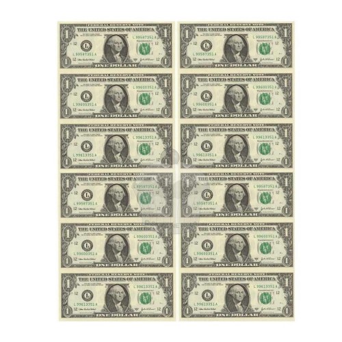 Edible paper "American dollar banknote" - A4