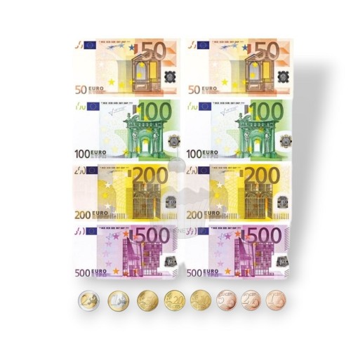 Jedlý papír "Bankovky Euro" - A4