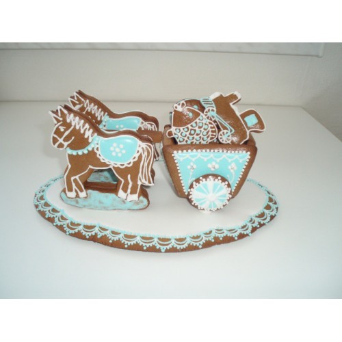 Set of cookie cutters - horse design