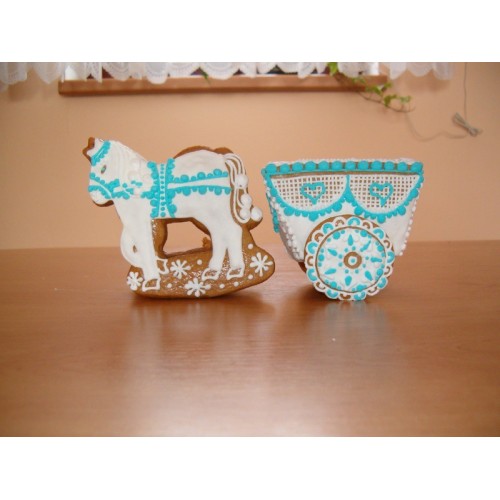 Set of cookie cutters - horse design