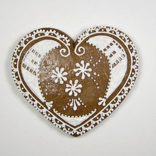 Stainless steel cookie cutter - heart 9.5cm