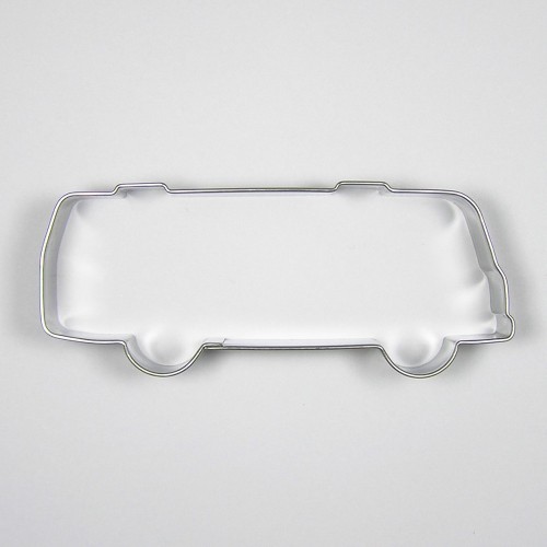 Stainless steel cookie cutter - bus