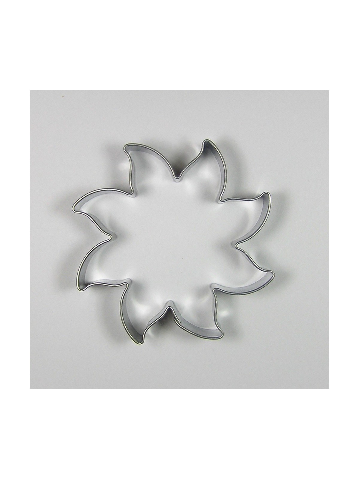 Stainless steel cookie cutter - sun large 7cm