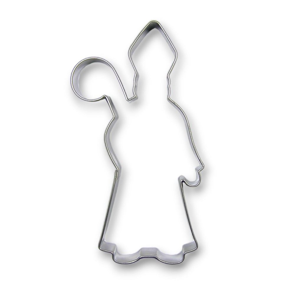 Stainless Steel Cookie Cutter - Saint Nicholas