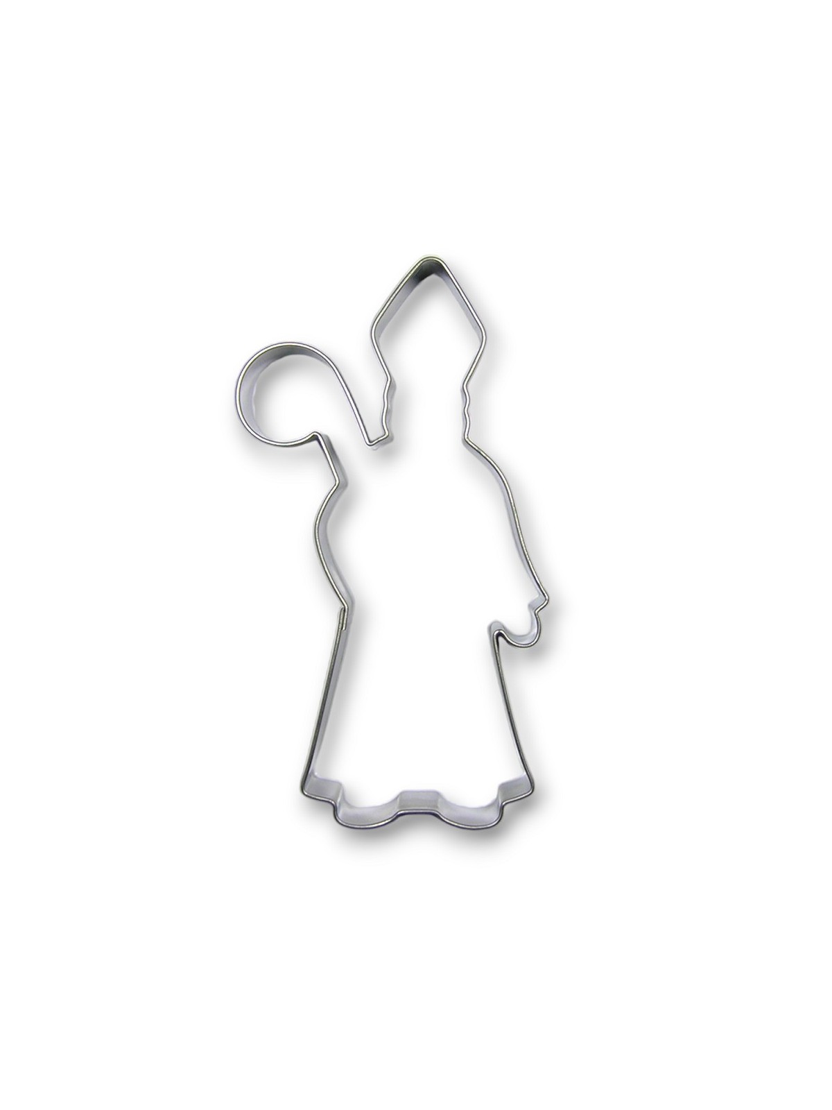 Stainless Steel Cookie Cutter - Saint Nicholas