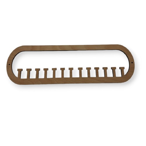 Wooden medal hanger - 17