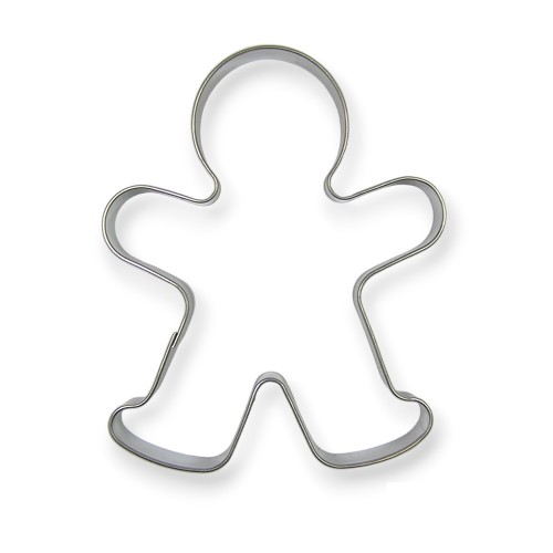 Stainless Steel Cookie Cutter - Gingerbread Man 4cm