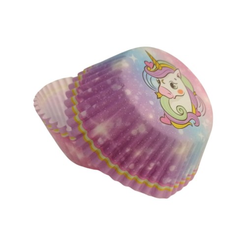 Pastry baskets - Starry Unicorn - 50 pieces