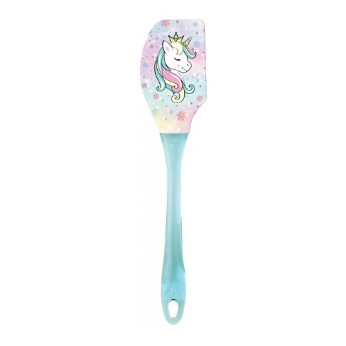 Kitchen silicone scraper - Unicorn - snowflakes