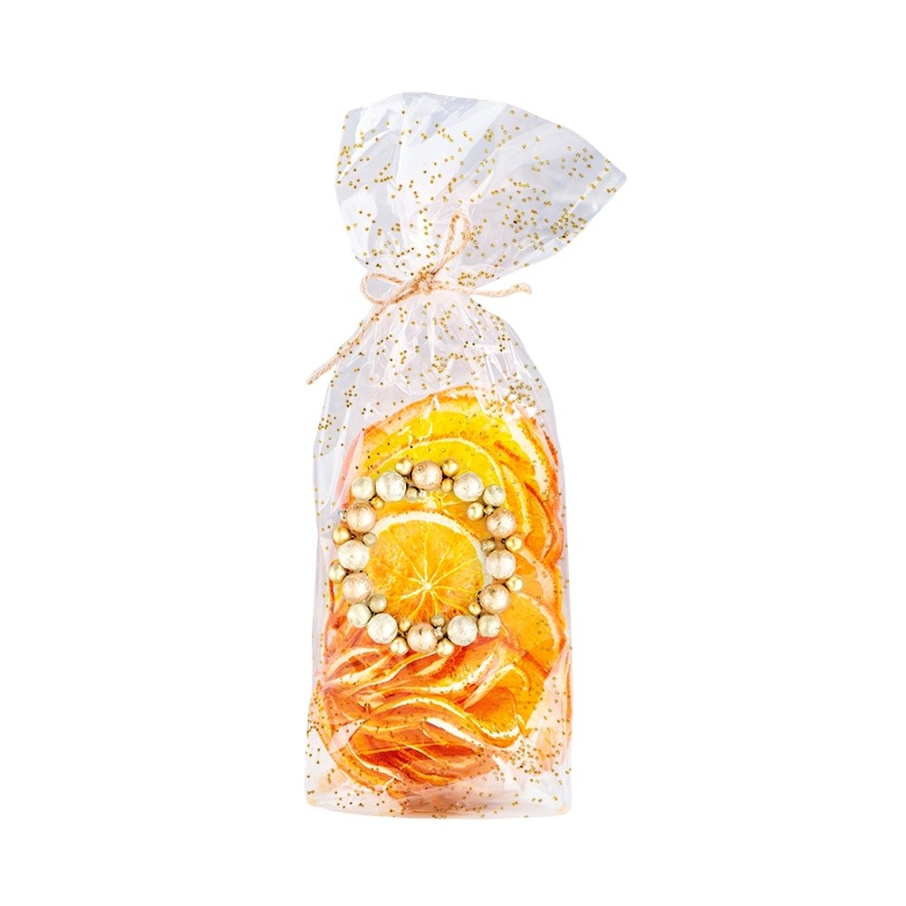 Cellophane bag small - golden - 11x21cm - 10pcs.