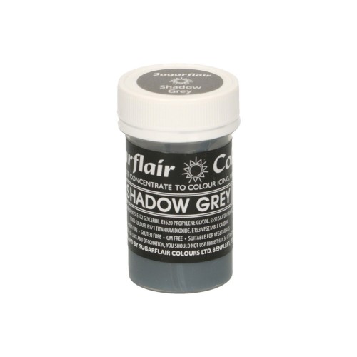 Sugarflair Żel pastelowy kolor - shadow grey - 25g