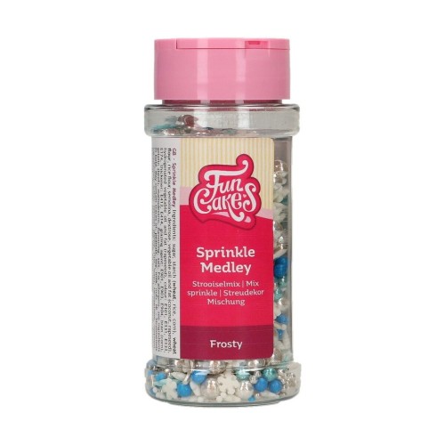 FunCakes Cukrové posypanie Medley - Frosty - 65g 