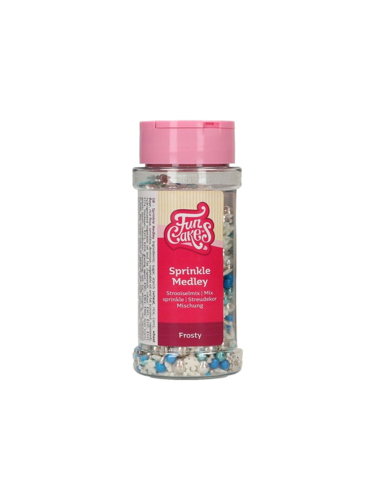 FunCakes Sugar Sprinkles Medley - Frosty - 65g