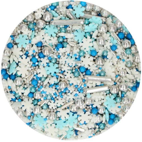 FunCakes Sugar Sprinkles Medley - Frosty - 65g