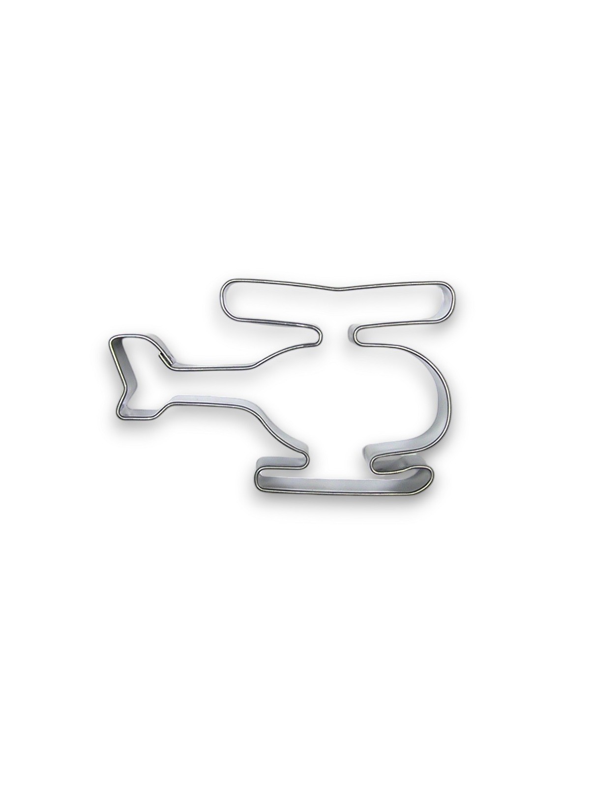 Stainless steel cookie cutter - helicopter