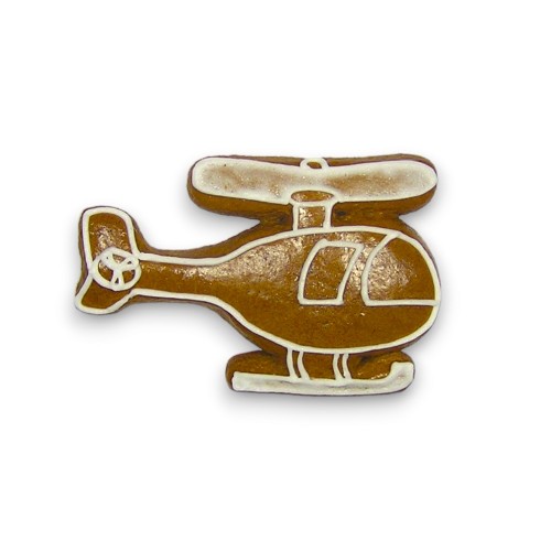 Stainless steel cookie cutter - helicopter