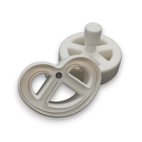 Embosser - pretzel - 2 pcs